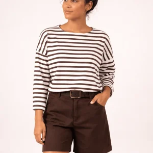 Katoenen Streepjes Shirt | Minquiers Drop