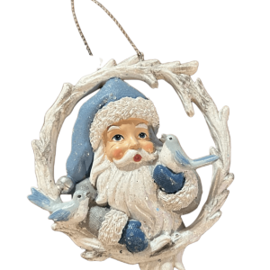 Kerstman met vogels Ornament – Kurt s Adler