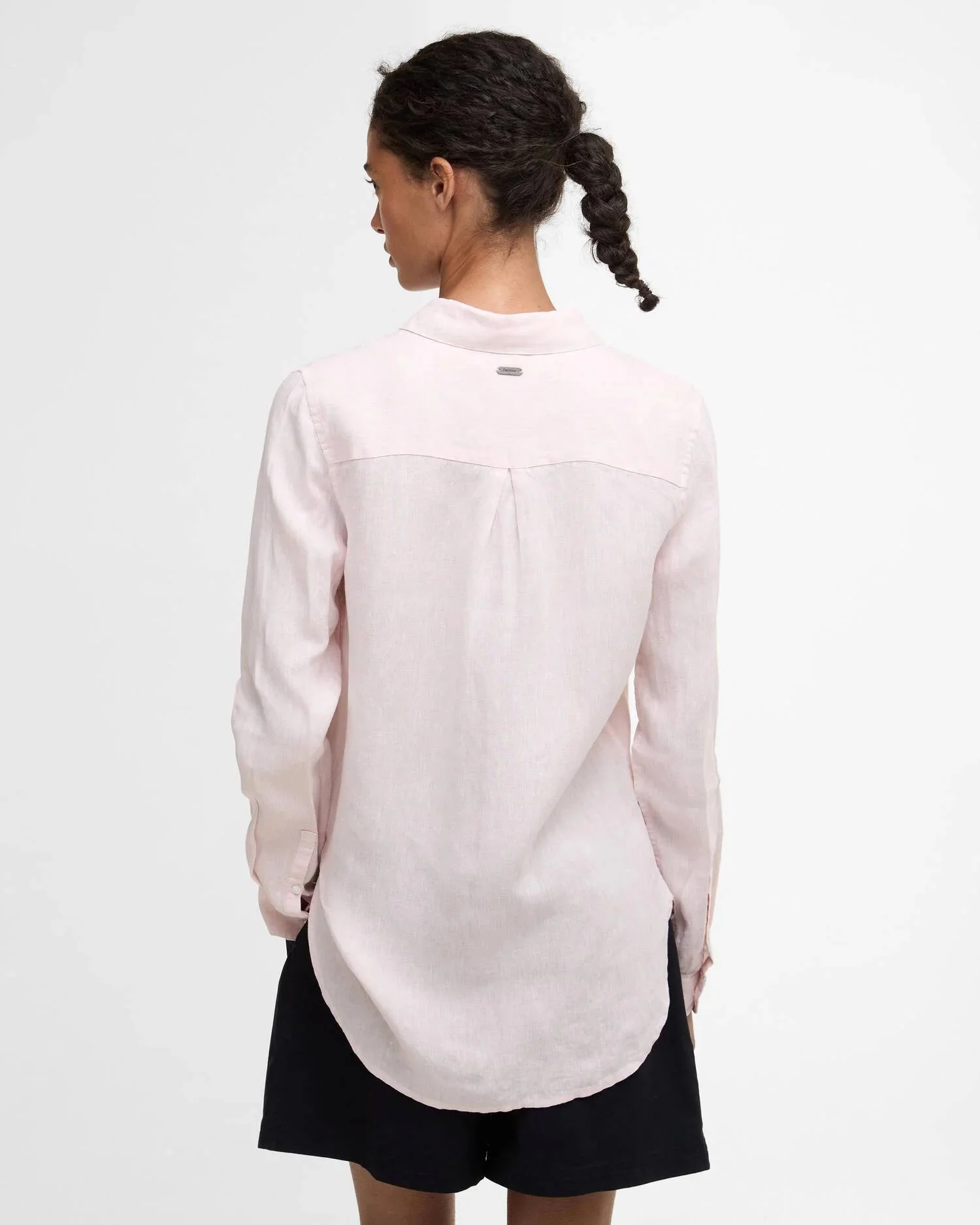 Linnen Blouse | Roze - Afbeelding 5