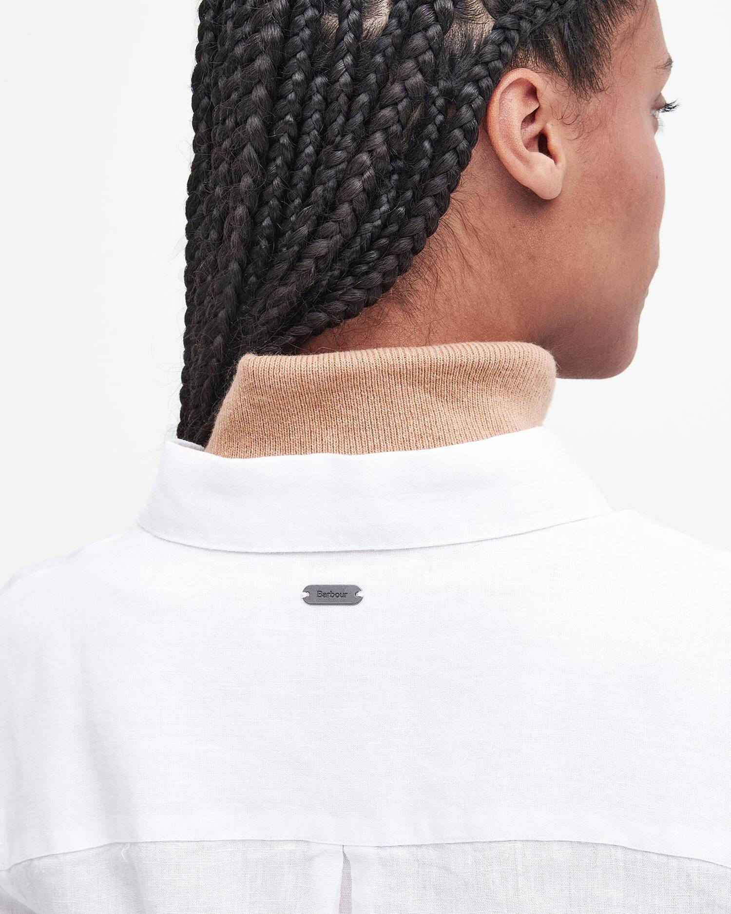 Linnen Blouse | Wit - Afbeelding 6