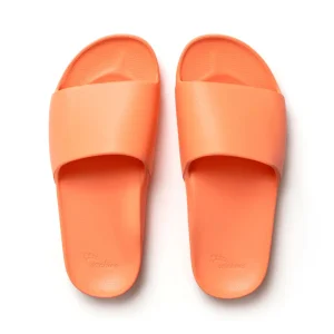 Slide Slippers Met Voetbed | Coraal